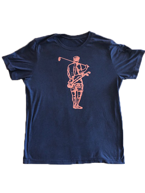 Navy w/ Pink casual everyday tee