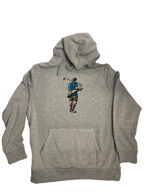 Heather Grey midweight hoodie