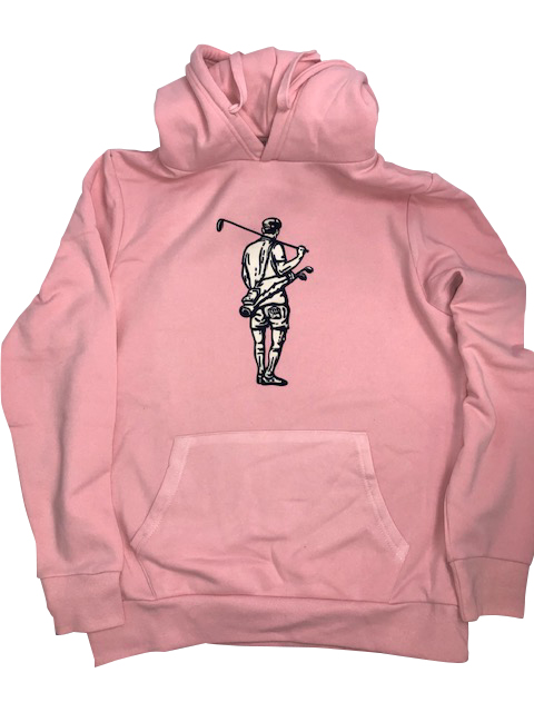 Pink midweight hoodie